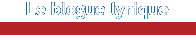 Le blogue lyrique de Daniel Turp